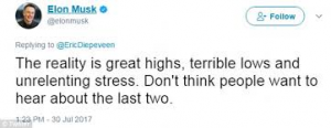 burn-out elon musk psychisch verzuim covades stress